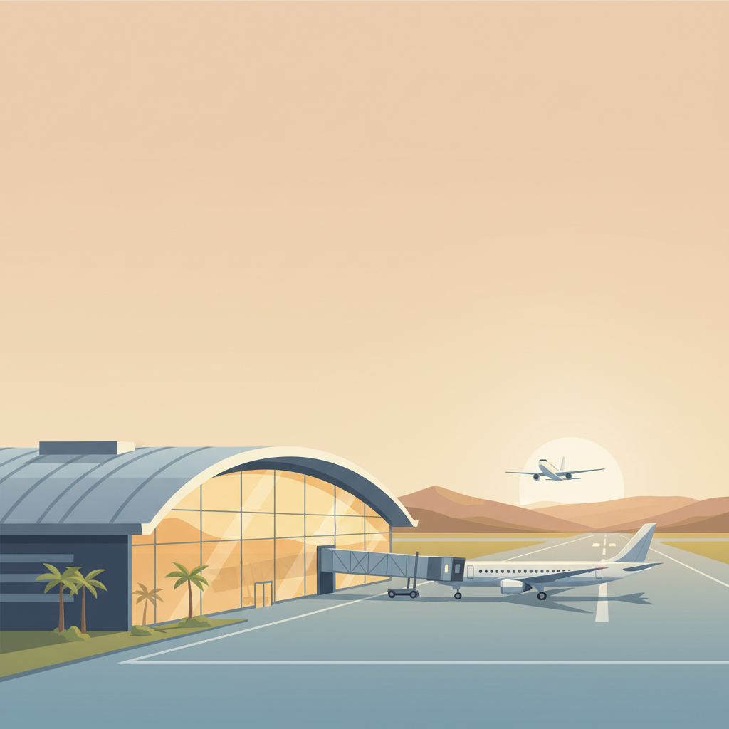 Wortschatzillustration zu 空港