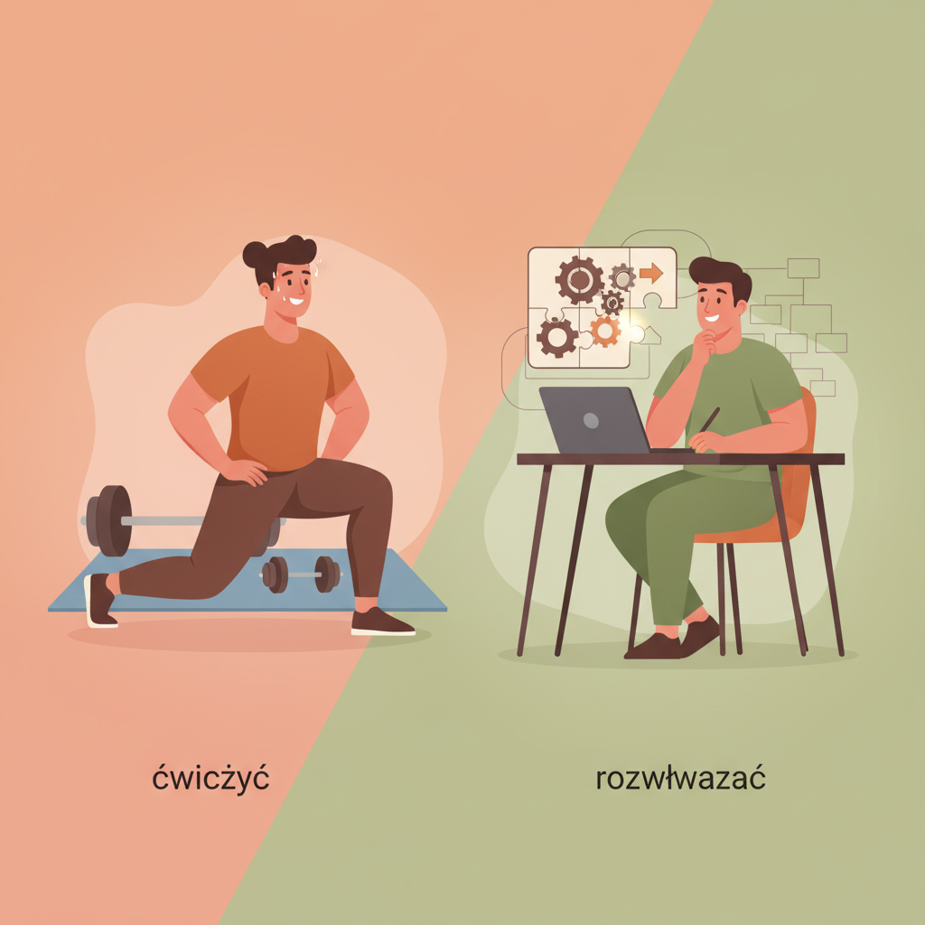 Wortschatzillustration zu Work out