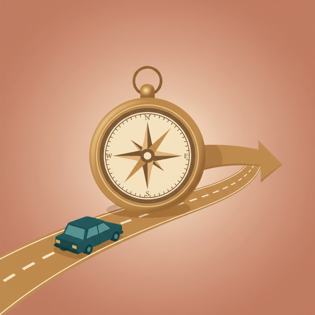 Wortschatzillustration zu 片道