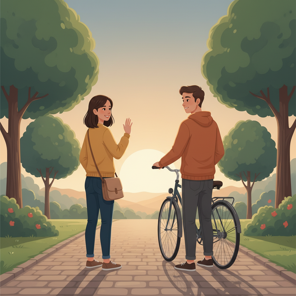 Wortschatzillustration zu 回头见
