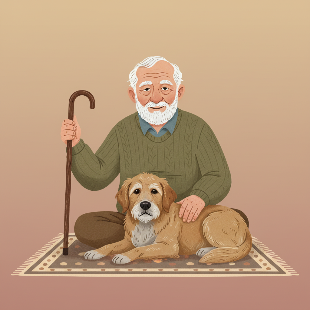 Wortschatzillustration zu Vieux