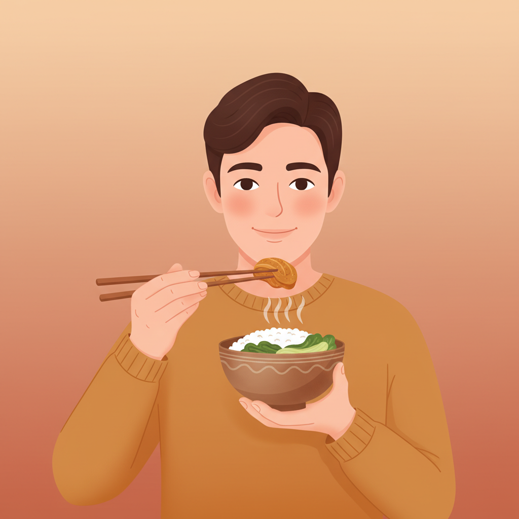 Wortschatzillustration zu 吃