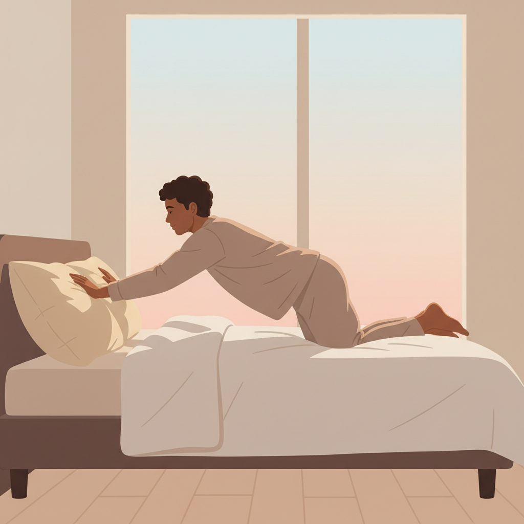 Wortschatzillustration zu Get up