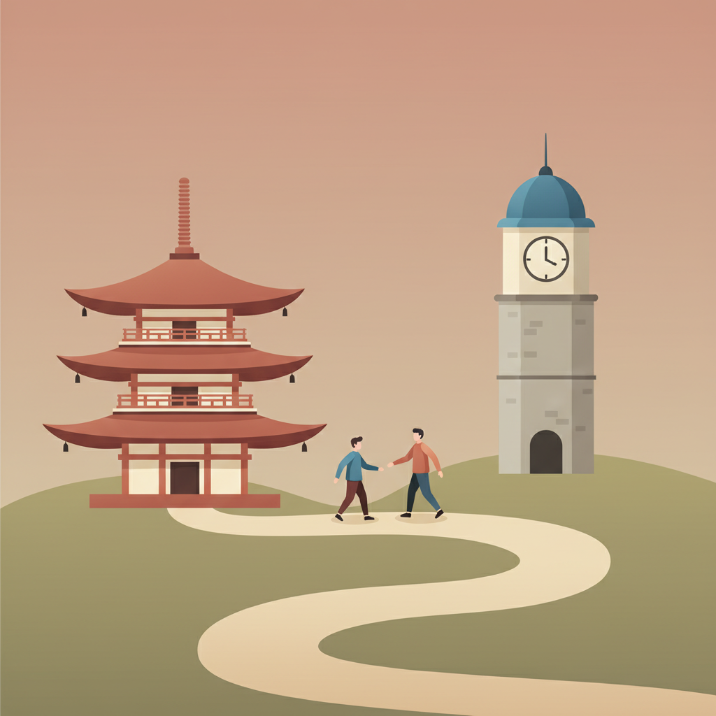 Wortschatzillustration zu 近い
