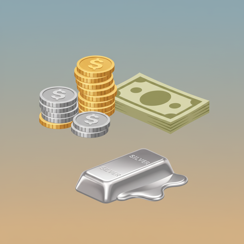 Wortschatzillustration zu Argent