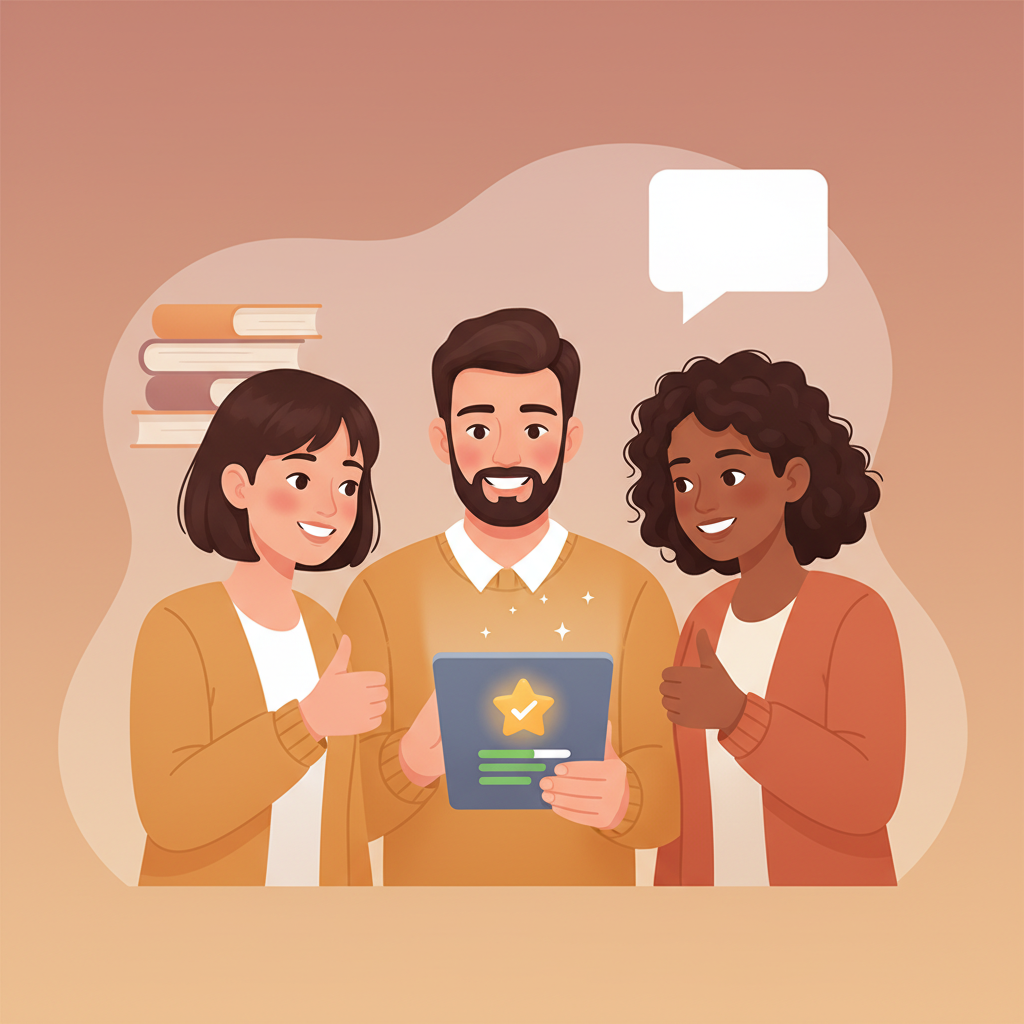 Wortschatzillustration zu 不错