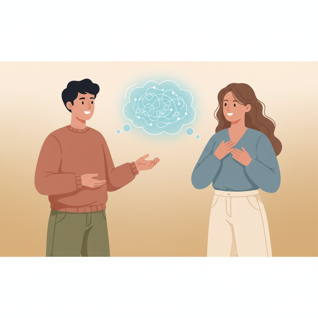 Wortschatzillustration zu 我明白