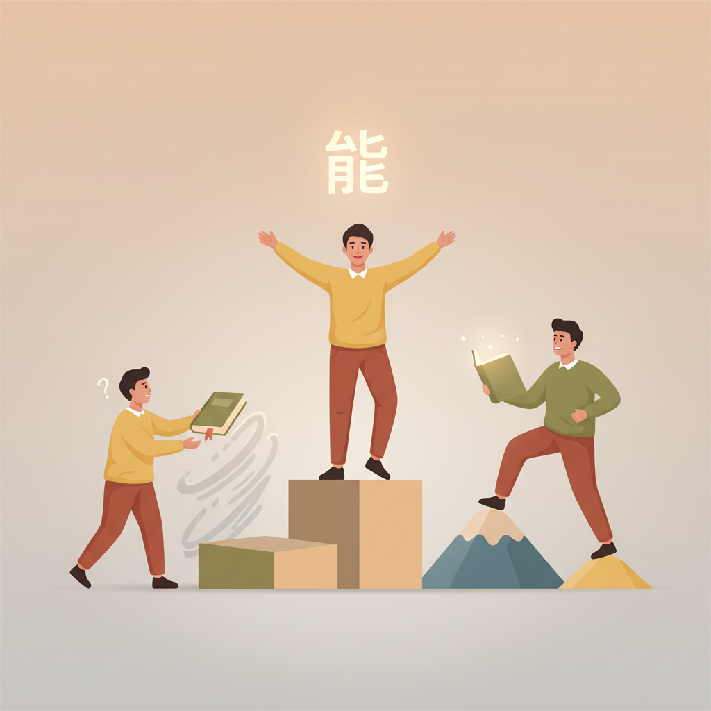 Wortschatzillustration zu 能