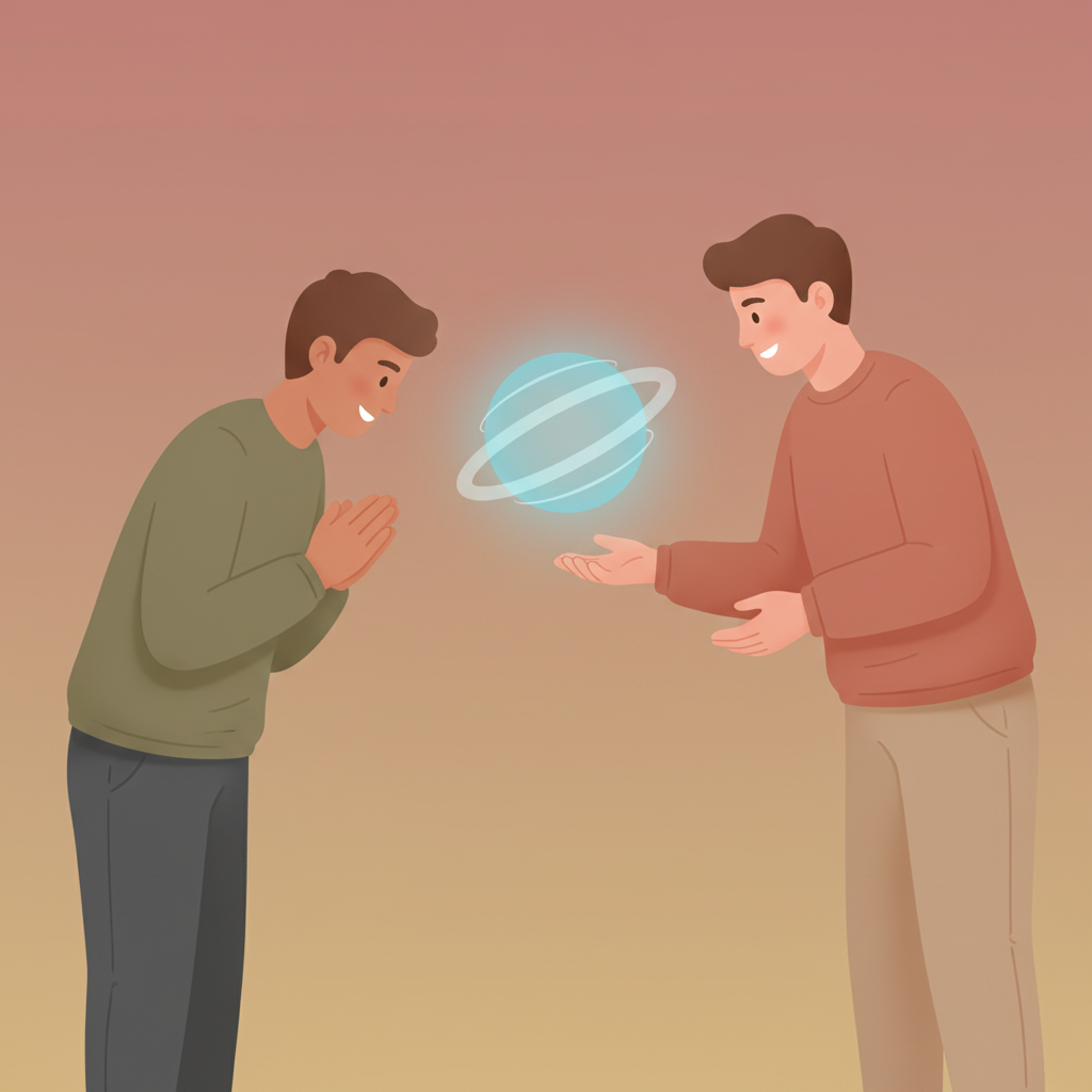 Wortschatzillustration zu お願いします