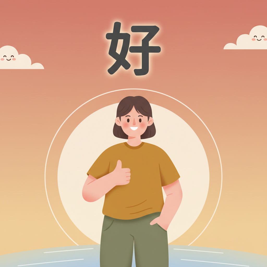 Wortschatzillustration zu 好