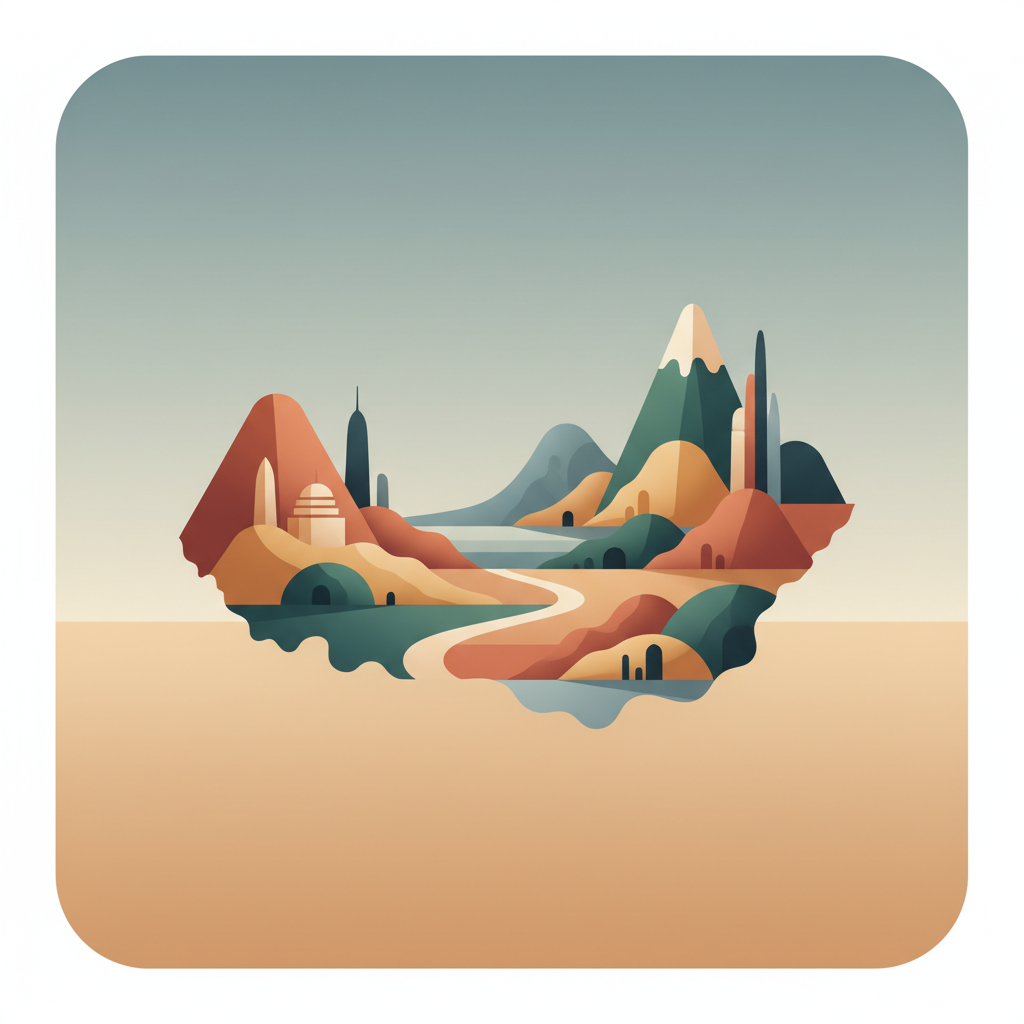 Wortschatzillustration zu Pays