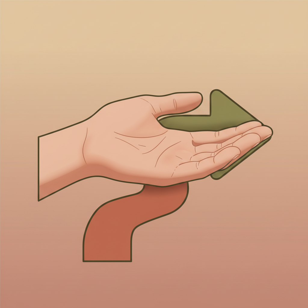 Wortschatzillustration zu 右へ