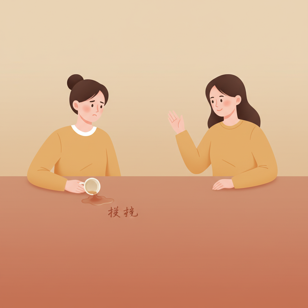 Wortschatzillustration zu 没关系