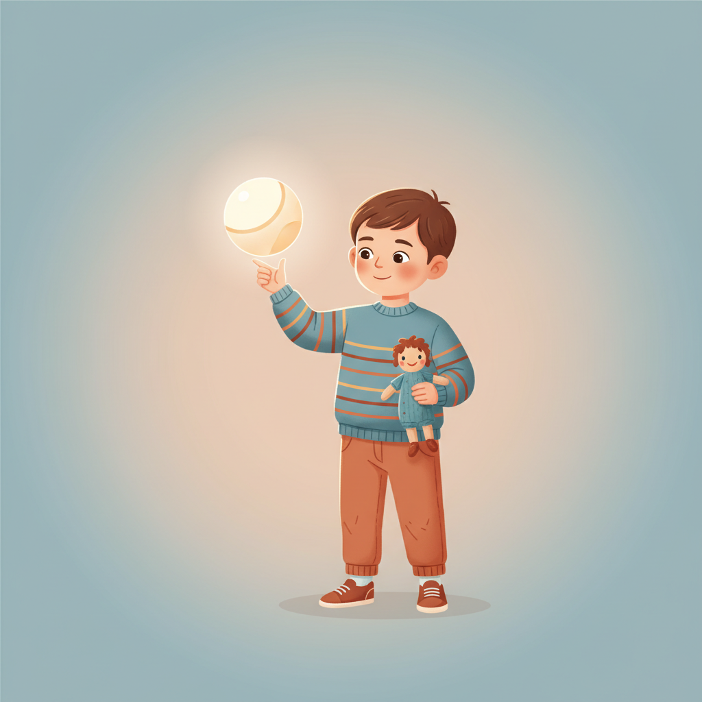 Wortschatzillustration zu Enfant