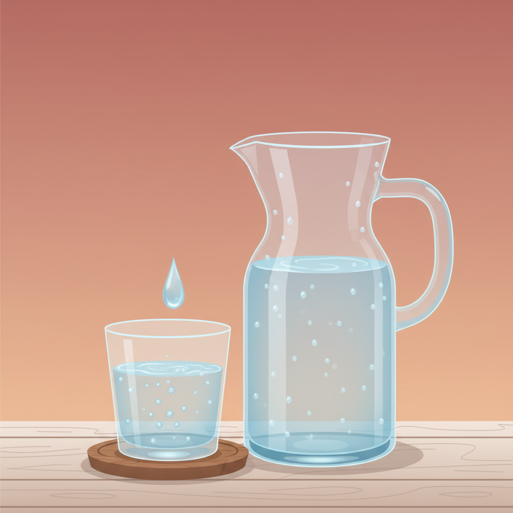 Wortschatzillustration zu Eau
