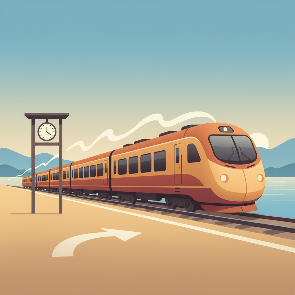 Wortschatzillustration zu Odjazd