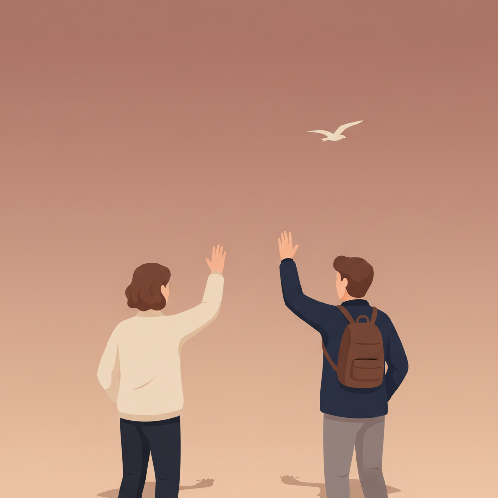 Wortschatzillustration zu Do widzenia