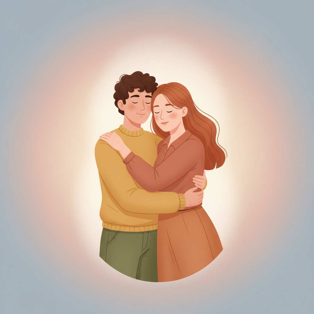 Wortschatzillustration zu Przyjaciel