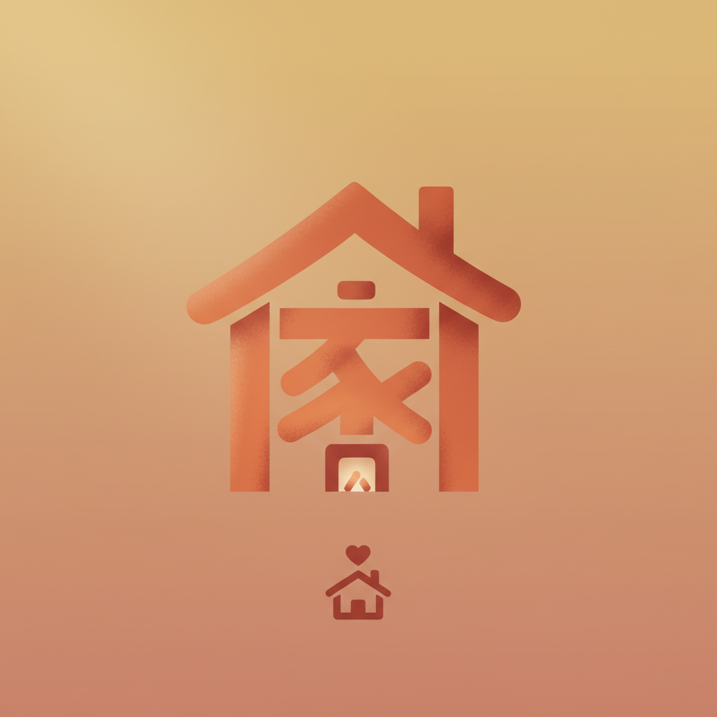 Wortschatzillustration zu 家