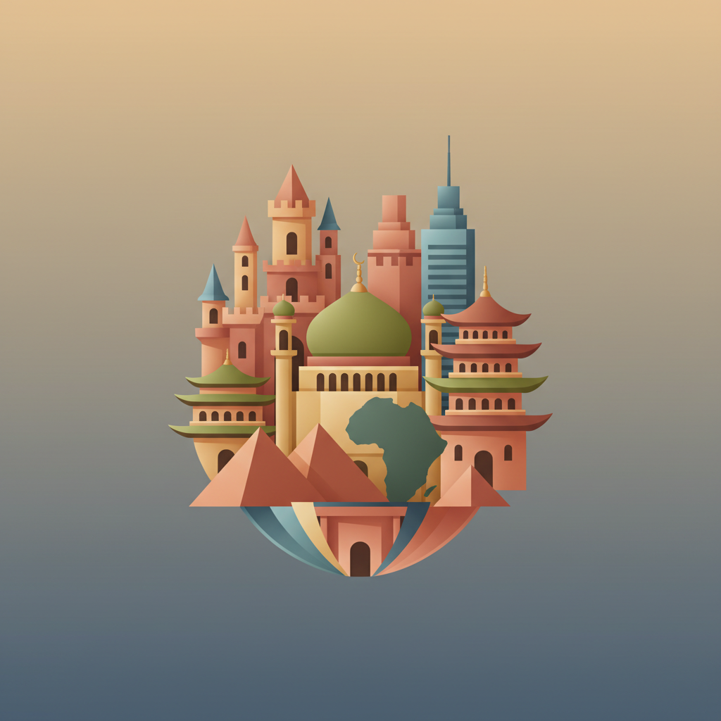 Wortschatzillustration zu 国家