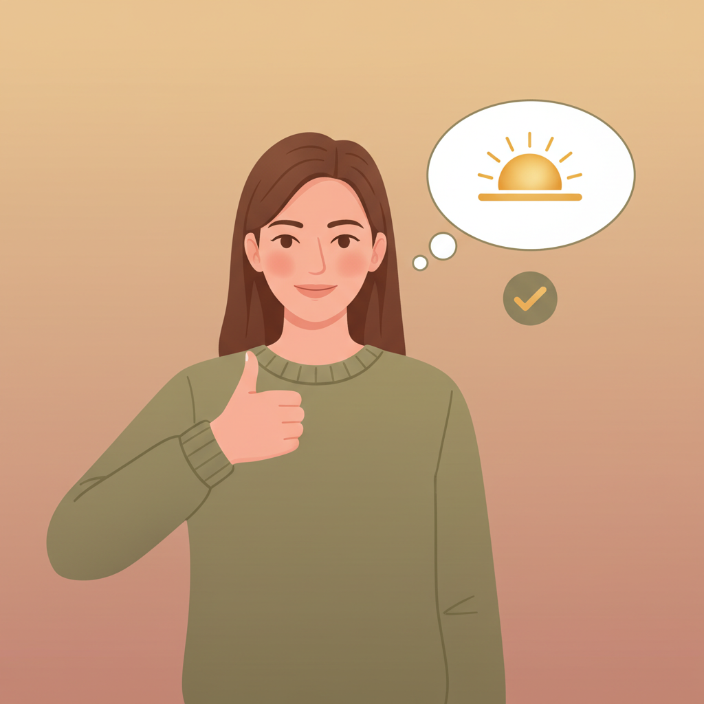 Wortschatzillustration zu はい