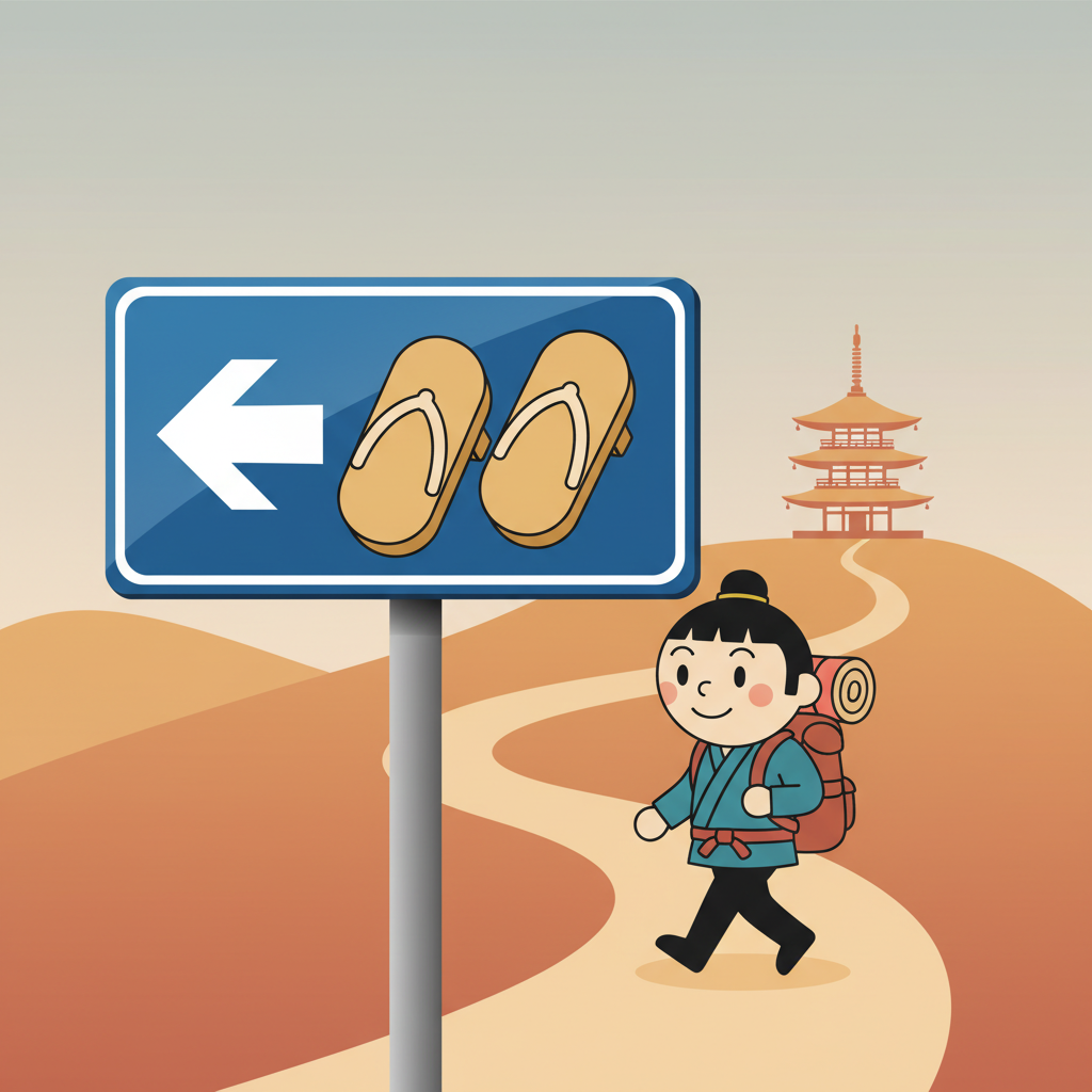 Wortschatzillustration zu 左へ