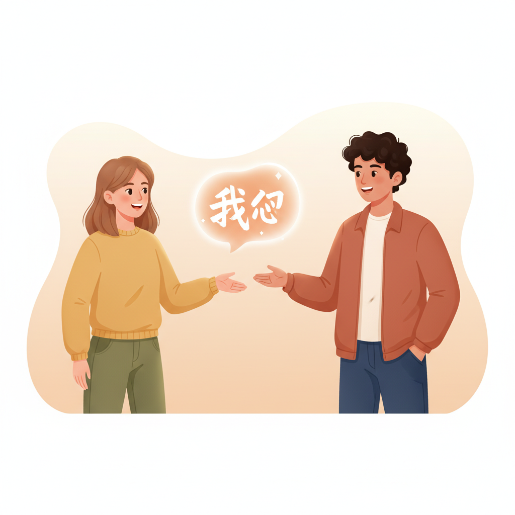 Wortschatzillustration zu 我叫