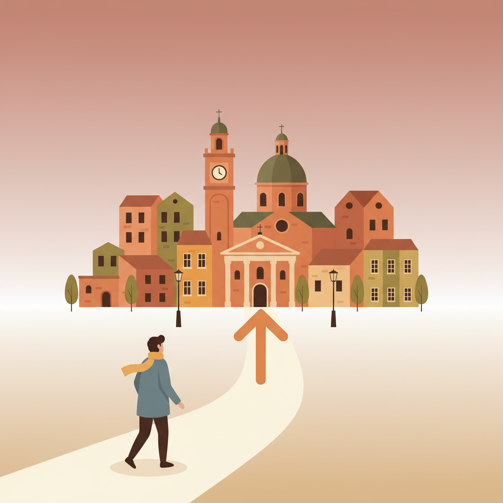 Wortschatzillustration zu Do centrum