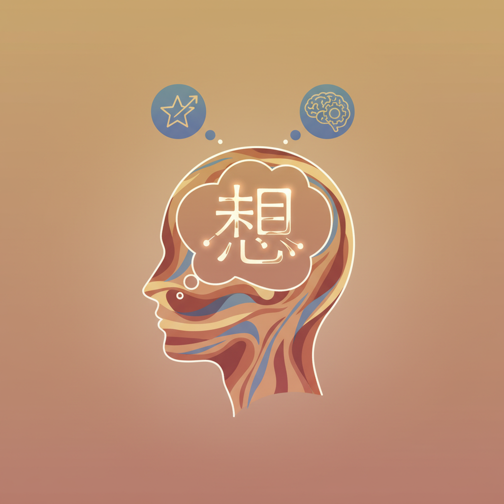 Wortschatzillustration zu 想