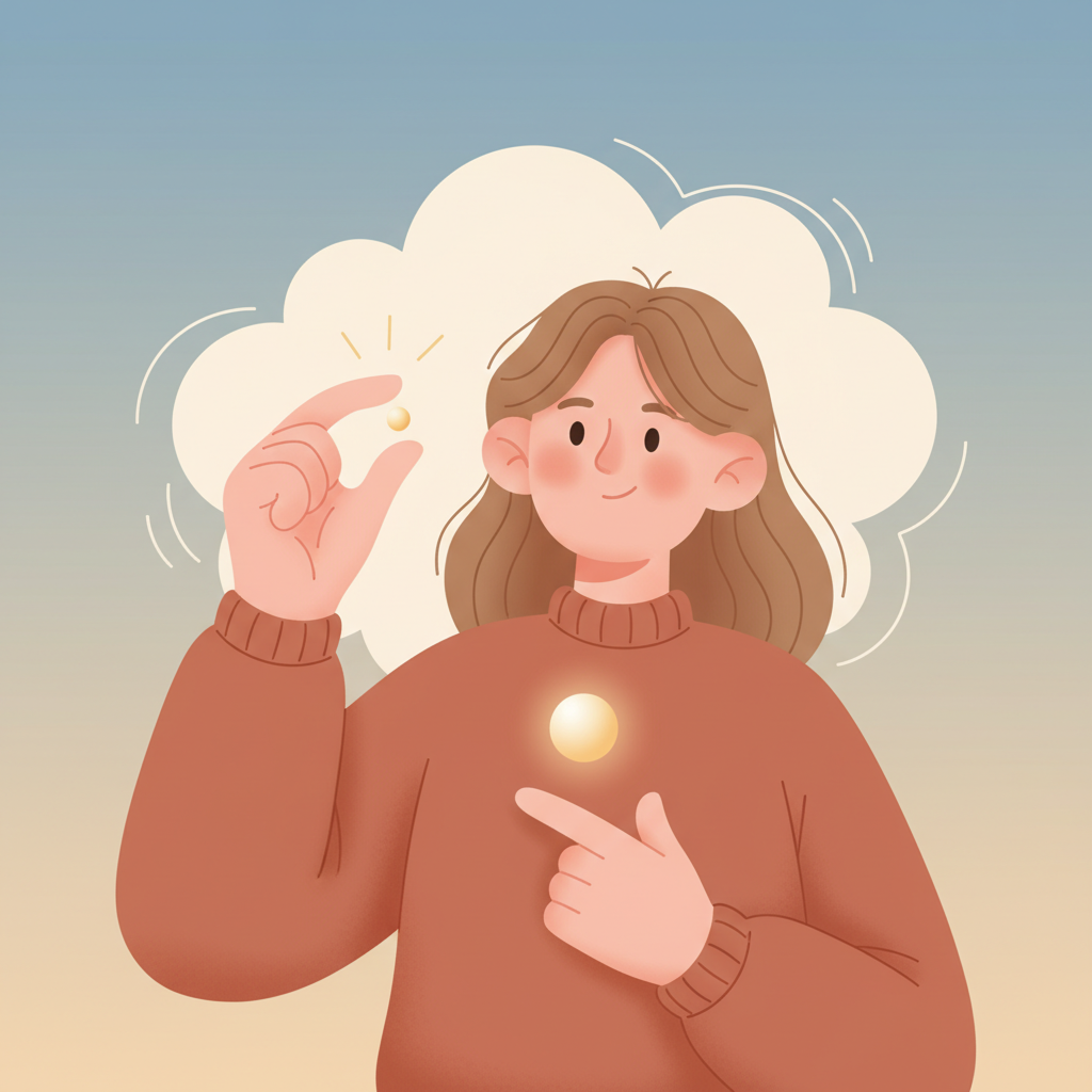 Wortschatzillustration zu 少しだけ